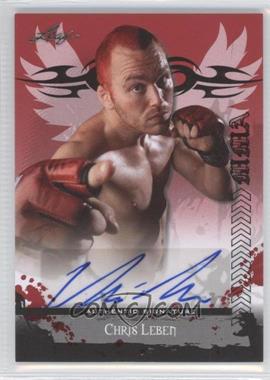 2010 Leaf MMA - Autographs #AU-CL1 - Chris Leben