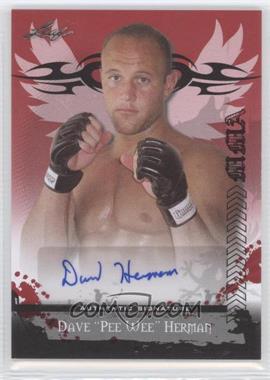 2010 Leaf MMA - Autographs #AU-DH2 - Dave Herman