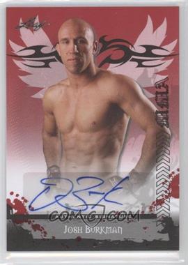 2010 Leaf MMA - Autographs #AU-JB2 - Josh Burkman
