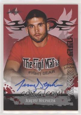 2010 Leaf MMA - Autographs #AU-JS2 - Jeremy Stephens