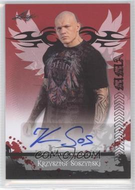2010 Leaf MMA - Autographs #AU-KS1 - Krzysztof Soszynski