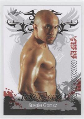 2010 Leaf MMA - [Base] #11 - Sergio Gomez