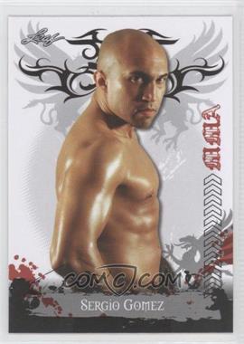 2010 Leaf MMA - [Base] #11 - Sergio Gomez