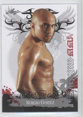 2010 Leaf MMA - [Base] #11 - Sergio Gomez