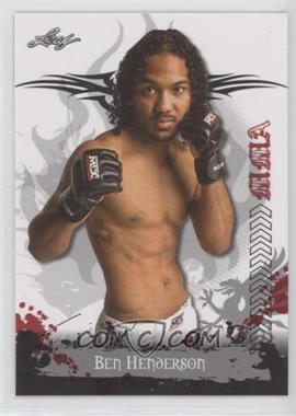 2010 Leaf MMA - [Base] #63 - Ben Henderson