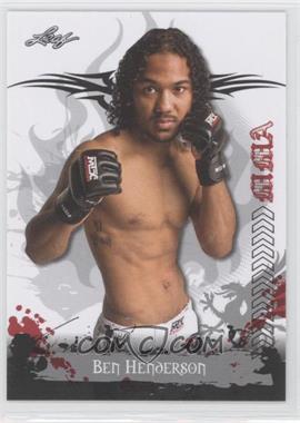 2010 Leaf MMA - [Base] #63 - Ben Henderson