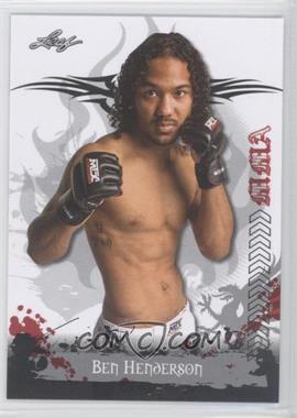 2010 Leaf MMA - [Base] #63 - Ben Henderson