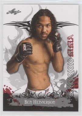 2010 Leaf MMA - [Base] #63 - Ben Henderson