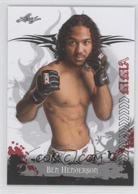 2010 Leaf MMA - [Base] #63 - Ben Henderson