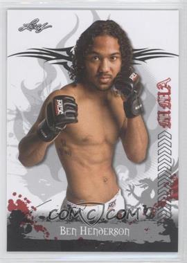 2010 Leaf MMA - [Base] #63 - Ben Henderson