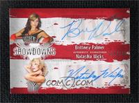 Brittney Palmer, Natasha Wicks #/100