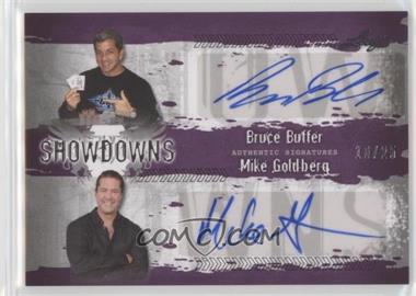 2010 Leaf MMA - Showdowns Dual Autographs #BB1/MG2 - Bruce Buffer, Mike Goldberg /25