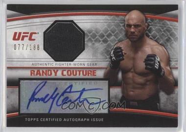 2010 Topps UFC Knockout - Autographed Fighter Gear Relics #AFG-RC - Randy Couture /188