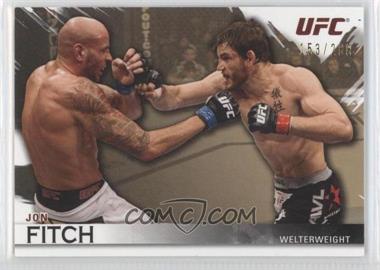 2010 Topps UFC Knockout - [Base] - Gold #19 - Jon Fitch /288