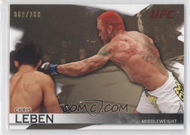 2010 Topps UFC Knockout - [Base] - Gold #57 - Chris Leben /288