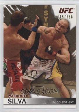 2010 Topps UFC Knockout - [Base] - Gold #63 - Wanderlei Silva /288