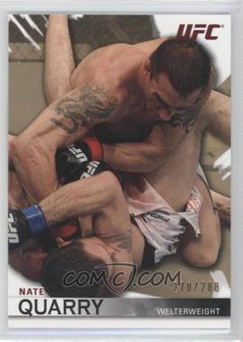 2010 Topps UFC Knockout - [Base] - Gold #74 - Nate Quarry /288