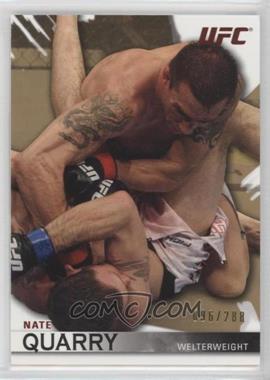 2010 Topps UFC Knockout - [Base] - Gold #74 - Nate Quarry /288