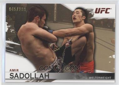2010 Topps UFC Knockout - [Base] - Gold #75 - Amir Sadollah /288