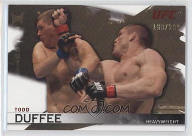 2010 Topps UFC Knockout - [Base] - Gold #82 - Todd Duffee /288