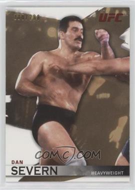 2010 Topps UFC Knockout - [Base] - Gold #9 - Dan Severn /288