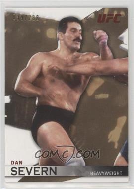 2010 Topps UFC Knockout - [Base] - Gold #9 - Dan Severn /288