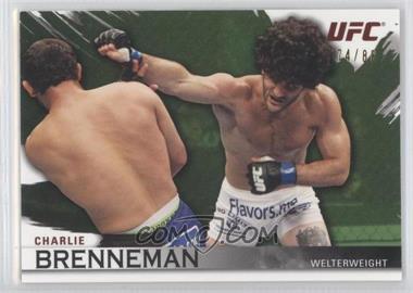 2010 Topps UFC Knockout - [Base] - Green #90 - Charlie Brenneman /88