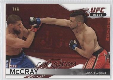 2010 Topps UFC Knockout - [Base] - Red #142 - Kris McCray /8