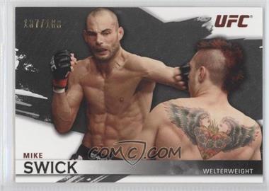 2010 Topps UFC Knockout - [Base] - Silver #42 - Mike Swick /188