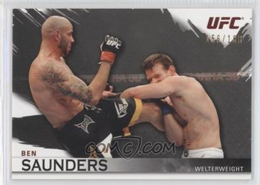 2010 Topps UFC Knockout - [Base] - Silver #99 - Ben Saunders /188