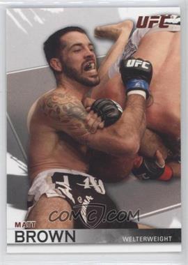 2010 Topps UFC Knockout - [Base] #80 - Matt Brown