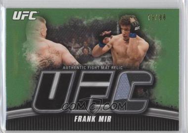 2010 Topps UFC Knockout - Fight Mat Relic - Green #FM-FM - Frank Mir /88