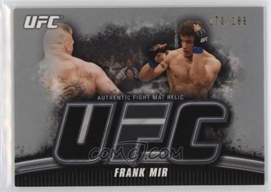 2010 Topps UFC Knockout - Fight Mat Relic - Silver #FM-FM - Frank Mir /188 [EX to NM]