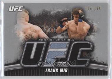 2010 Topps UFC Knockout - Fight Mat Relic - Silver #FM-FM - Frank Mir /188