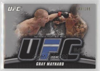2010 Topps UFC Knockout - Fight Mat Relic - Silver #FM-GM - Gray Maynard /188