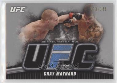 2010 Topps UFC Knockout - Fight Mat Relic - Silver #FM-GM - Gray Maynard /188