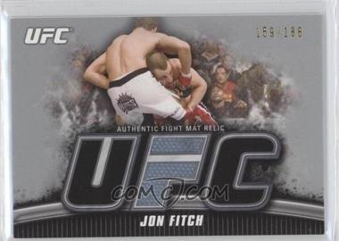 2010 Topps UFC Knockout - Fight Mat Relic - Silver #FM-JF - Jon Fitch /188