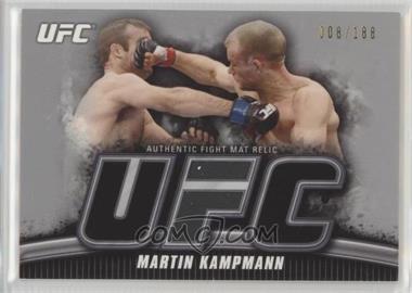 2010 Topps UFC Knockout - Fight Mat Relic - Silver #FM-MK - Martin Kampmann /188 [Noted]