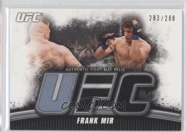 2010 Topps UFC Knockout - Fight Mat Relic #FM-FM - Frank Mir /288