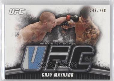 2010 Topps UFC Knockout - Fight Mat Relic #FM-GM - Gray Maynard /288