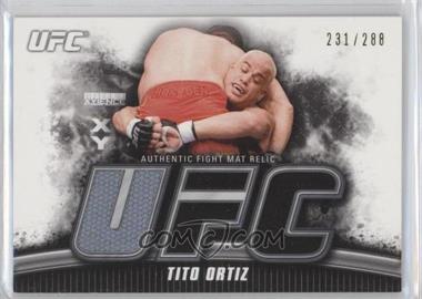 2010 Topps UFC Knockout - Fight Mat Relic #FM-TO - Tito Ortiz /288