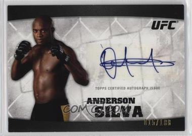2010 Topps UFC Knockout - Fighter Autographs #A-AS - Anderson Silva /188