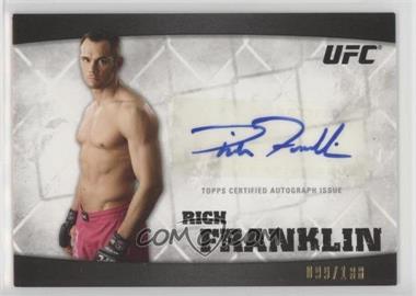 2010 Topps UFC Knockout - Fighter Autographs #A-RF - Rich Franklin /188