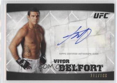 2010 Topps UFC Knockout - Fighter Autographs #A-VB - Vitor Belfort /188