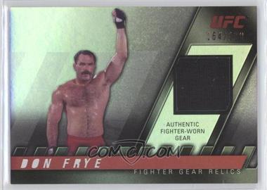 2010 Topps UFC Knockout - Fighter Gear Relics #FG-DF - Don Frye /188