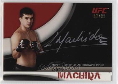 2010 Topps UFC Knockout - Full-Contact Autographs #FC-LM - Lyoto Machida /99