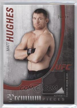 2010 Topps UFC Knockout - Premium Pieces Relics #PP-MH - Matt Hughes /99