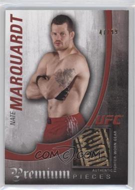 2010 Topps UFC Knockout - Premium Pieces Relics #PP-NM - Nate Marquardt /99