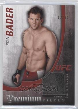 2010 Topps UFC Knockout - Premium Pieces Relics #PP-RB - Ryan Bader /99