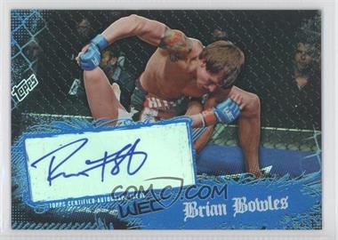 2010 Topps UFC Main Event - [Base] - Autographs #142 - WEC Fighter - Brian Bowles